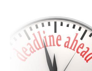 Deadline Ahead Clock
