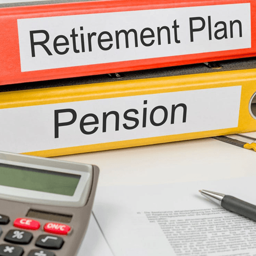 Retirement plan and pension plans